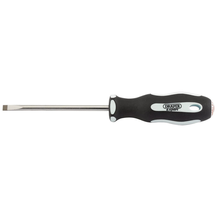 Draper Plain Slot Soft Grip Parallel Tip Screwdriver, 5.5 x 100mm 34973 Draper - Town Tools 