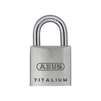 Abus Mechanical 64TI/20mm TITALIUM™ Padlock Keyed Alike KA6205