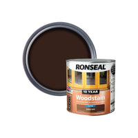 Ronseal 10 Year Woodstain Dark Oak 750ml