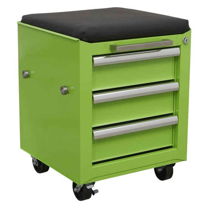 Sealey Rollcab 3 Drawer & Utility Seat AP556CSHV Sealey - Town Tools 