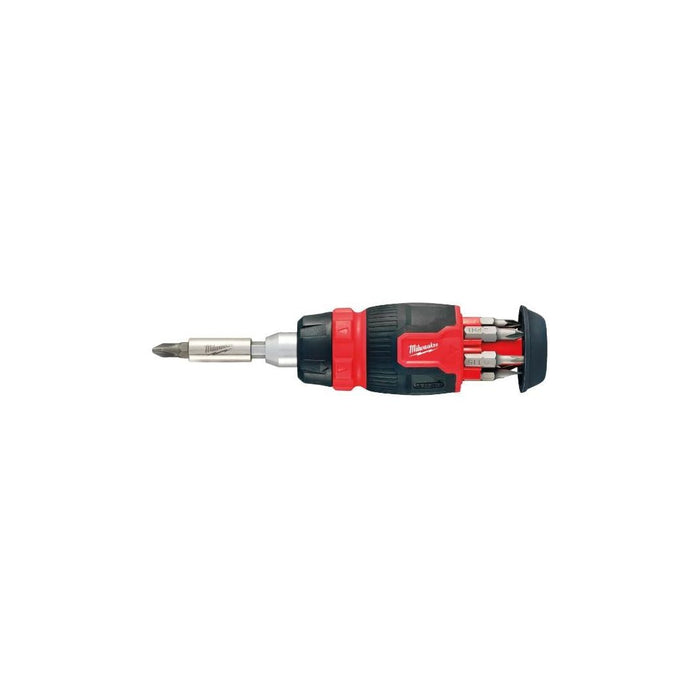 Milwaukee 8 In 1 Ratch Multi Bit Screwdriver 4932480581 Milwaukee - Town Tools 