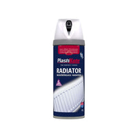 Plastikote Twist & Spray Radiator Satin White 400ml