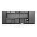 Superline Pro Superline PRO Storage System with Stainless Worktop 4.9m Superline Pro - Town Tools 