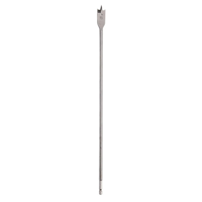 Draper Extra Long Flat Wood Bit, 19 x 400mm - FB100AXL