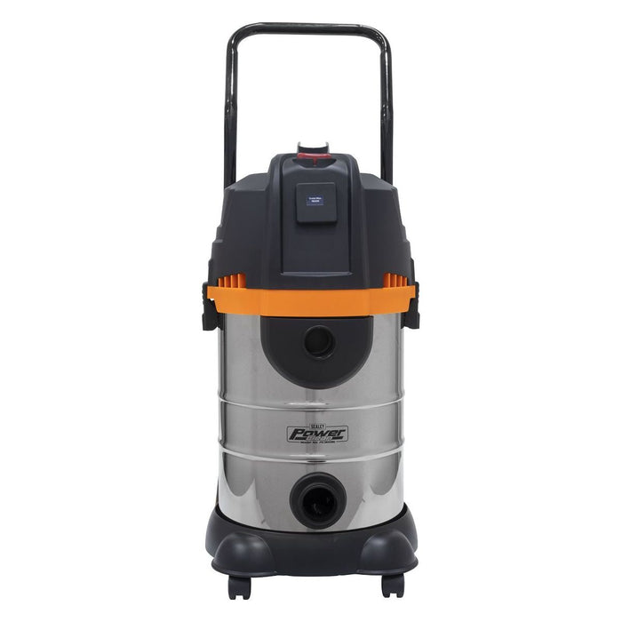 Sealey Vacuum Cleaner Cyclone Wet & Dry 30L Double Stage 1200W/230V PC300BL Sealey - Town Tools 