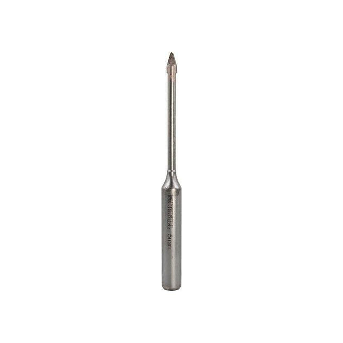 Faithfull Carbide Hard Tile & Glass Drill Bit 5mm Faithfull - Town Tools
