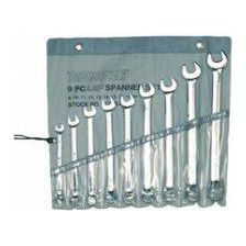 Teng Tools Long Combionation Spanner Set 8-19 mm Tool Roll 9 Pieces Teng Tools - Town Tools 
