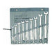 Teng Tools Long Combionation Spanner Set 8-19 mm Tool Roll 9 Pieces Teng Tools - Town Tools 