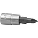 Sealey 1/4"Dr Pozi Socket Bit PZ1 (Micro Satin Finish)