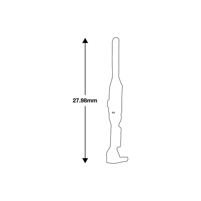 Connect Non-Insulated Male Terminals 100pc 37602 Tool Connection - Town Tools 