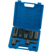 Draper Lambda/Oxygen Sensor Socket Set, 3/8", 1/2" Sq. Dr. (7 Piece) 89765