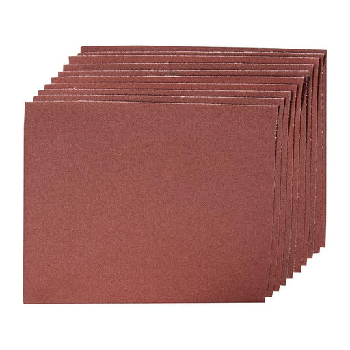Silverline Emery Cloth Sheets 10pk 180 Grit Silverline - Town Tools 