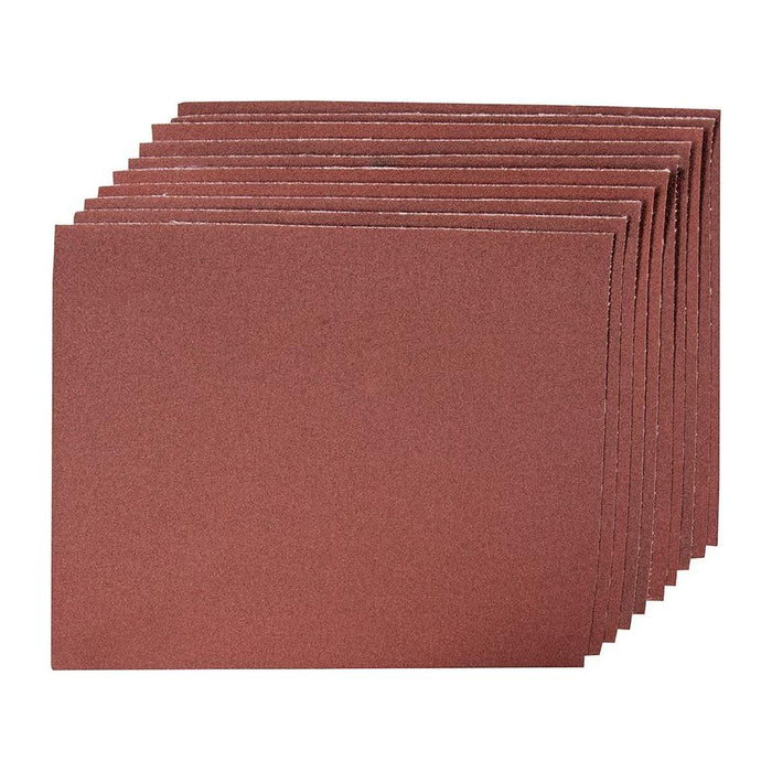 Silverline Emery Cloth Sheets 10pk 180 Grit Silverline - Town Tools 