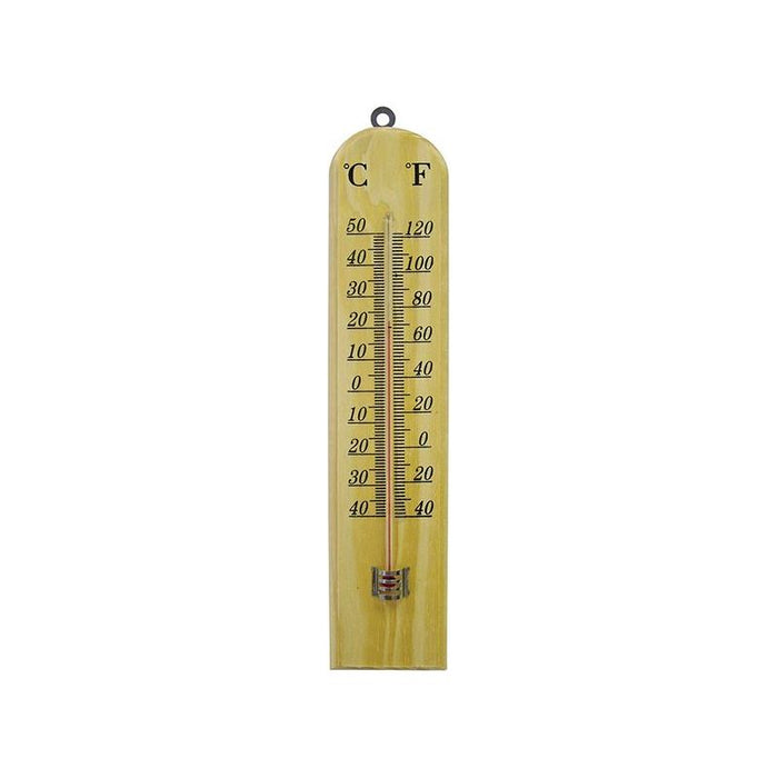 Faithfull Wall Thermometer - Wood 260mm Faithfull - Town Tools