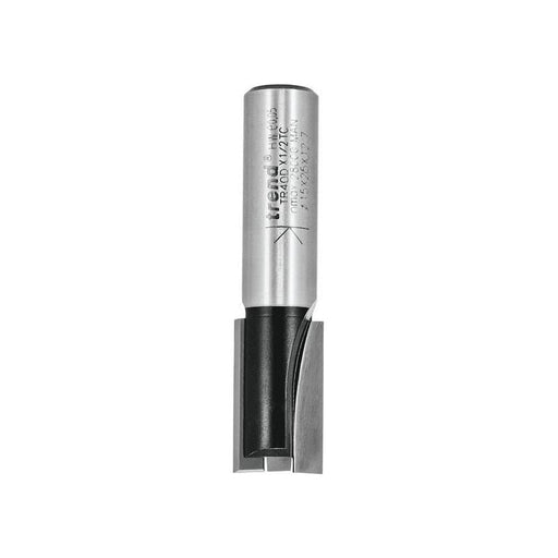 Trend TR40D x 1/2 TCT Two Flute Cutter Long Shank 15 x 25mm Trend - Town Tools