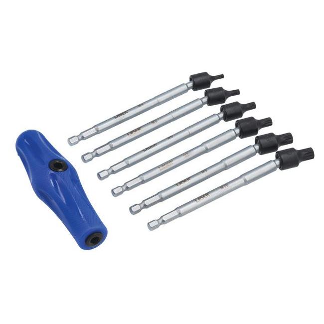 Laser Universal Joint Spline Bit Set 6pc 8225 Laser - Town Tools 