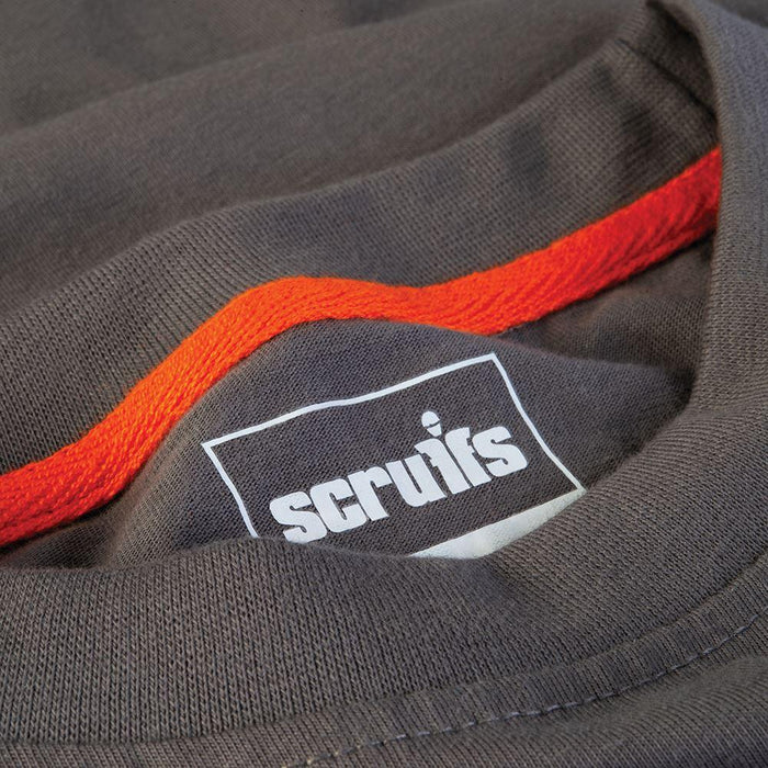 Scruffs Eco Worker T-Shirt Graphite L Scruffs - Town Tools 