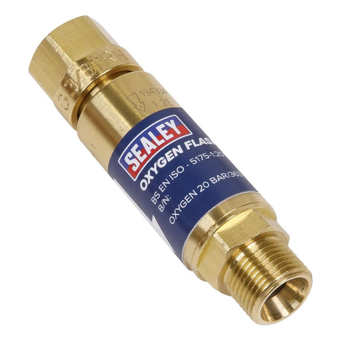 Sealey Oxygen Flash Back Arrestor SGA3/FBA Sealey - Town Tools 