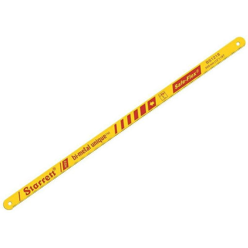 Starrett Bi-Metal Unique Safe-Flex Hacksaw Blades 300mm (12in) x 18 TPI Box 50 Starrett - Town Tools