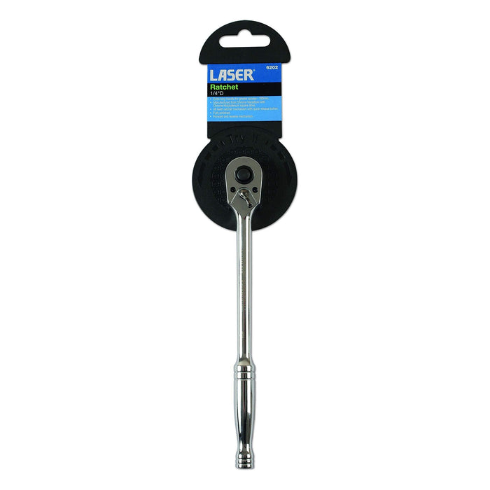 Laser Extra Long Ratchet 1/4"D 6202 Laser - Town Tools 