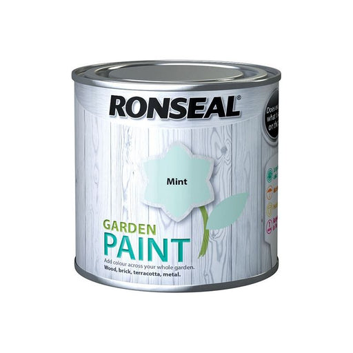 Ronseal Garden Paint Mint 250ml Ronseal - Town Tools