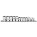 Siegen Siegen TRX-Star* Socket Set E4-E24 1/4", 3/8" & 1/2"Sq Drive 14pc S01265 Siegen - Town Tools 