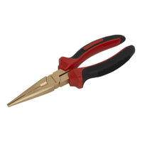 Sealey Long Nose Pliers 200mm Non-Sparking NS075