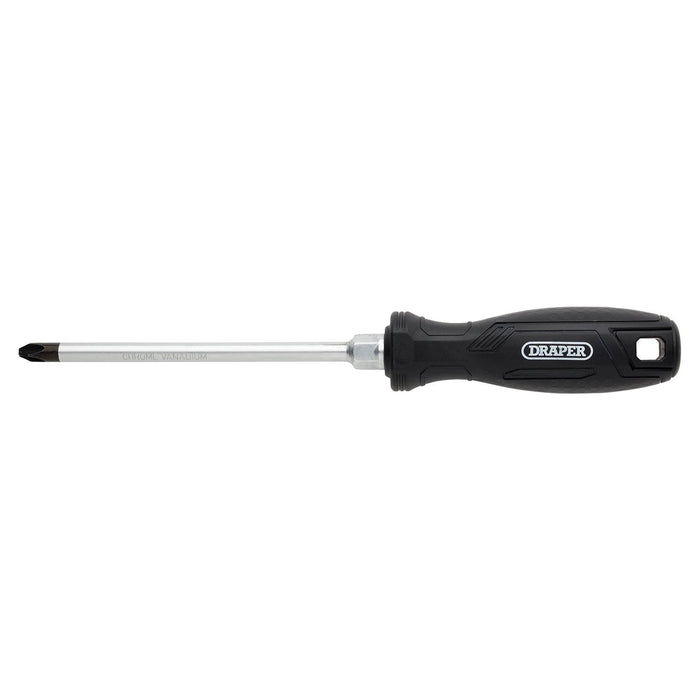 Draper Phillips Hard Grip Screwdriver, PH3 x 150mm Draper - Town Tools