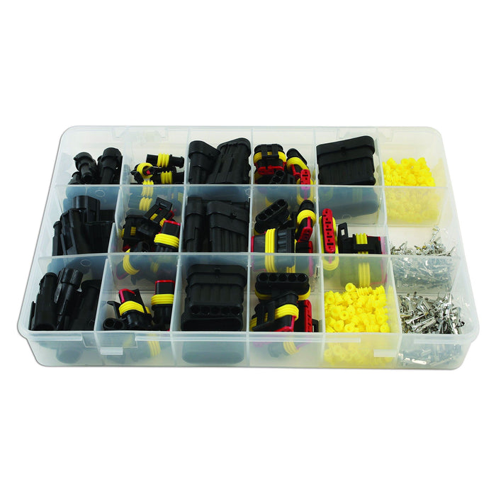 Connect Assorted Automotive Electric Supaseal Connector Kit 424pc 37225 Tool Connection - Town Tools 