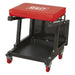 Sealey Mechanic's Utility Seat & Step Stool SCR16 Sealey - Town Tools 