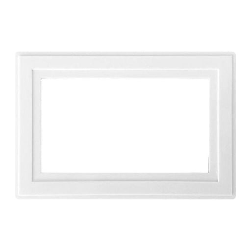 Dencon White Finger Plate 2-Gang Dencon - Town Tools