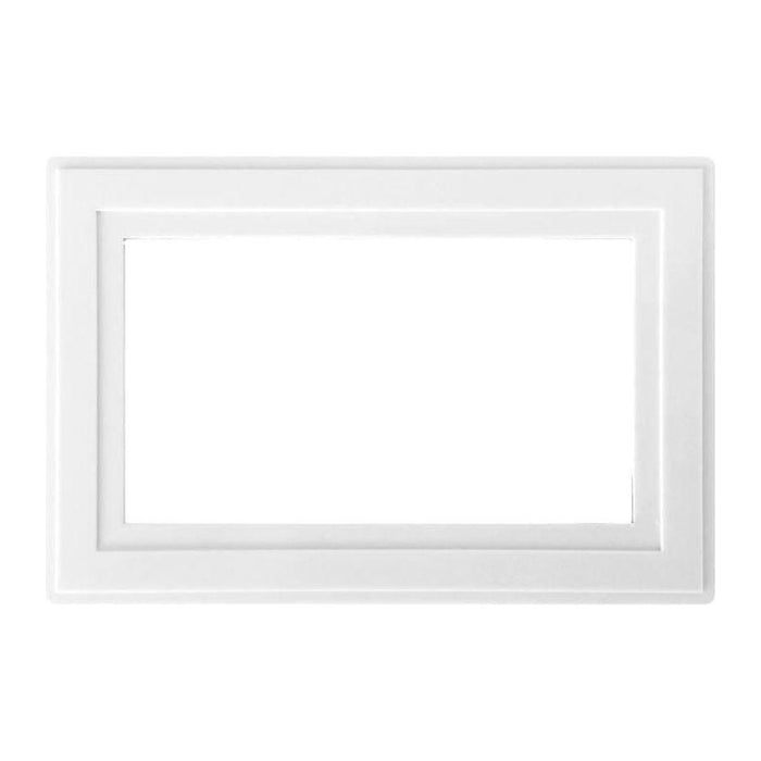 Dencon White Finger Plate 2-Gang Dencon - Town Tools