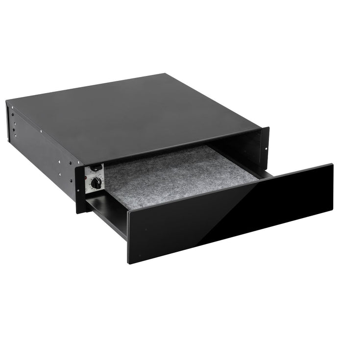 Baridi Integrated Warming Drawer 60cm - Black DH201