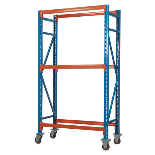 Sealey Two-Level Mobile Tyre Rack 200kg Capacity Per Level STR007 Sealey - Town Tools 