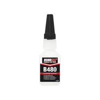 Bondloc B480 Black Rubber Toughened Cyanoacrylate 20g