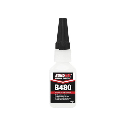 Bondloc B480 Black Rubber Toughened Cyanoacrylate 20g Bondloc - Town Tools