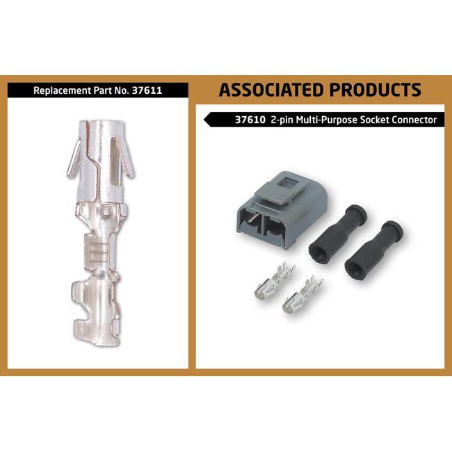 Connect Volvo Electrical Multipurpose Socket Housing 10pc 37610 Tool Connection - Town Tools 