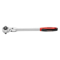 Teng Tools 1/4" Long Ratchet Flexible Head 43 Teeth 200mm