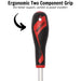 Teng Tools Flat Screwdriver 1.6 x 10.0 x 200mm XL Hex Shaft Teng Tools - Town Tools 