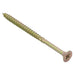 Forgefix Spectre™ PZ Compatible Wood Screw CSK ZYP 6.0 x 80mm Box 100 ForgeFix - Town Tools