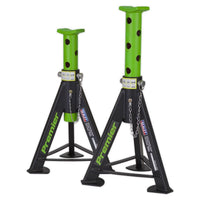 Sealey AXLe Stands (Pair) 6 Tonne Capacity per Stand Green AS6G