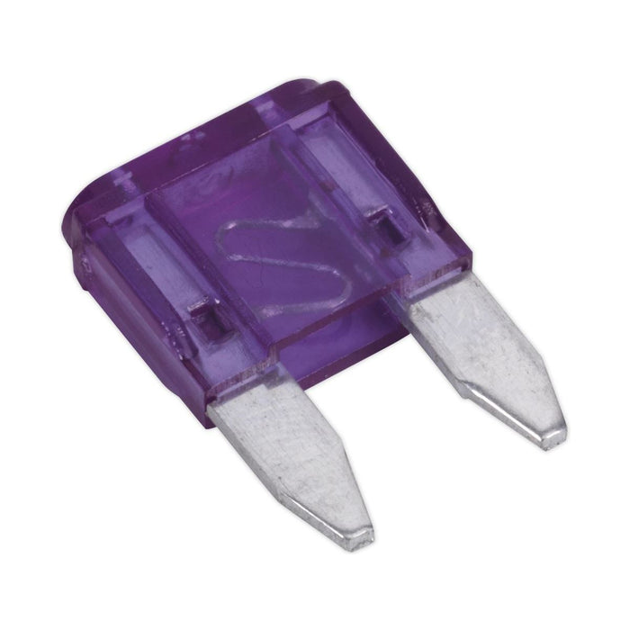 Sealey Automotive MINI Blade Fuse 3A Pack of 50 MBF350