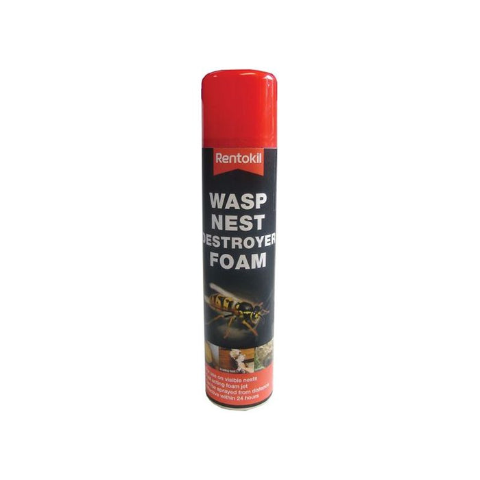 Rentokil Wasp Nest Destroy Foam Aerosol 300ml Rentokil - Town Tools