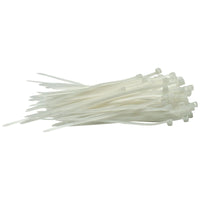 Draper Cable Ties, 2.5 x 100mm, White (Pack of 100) 70390