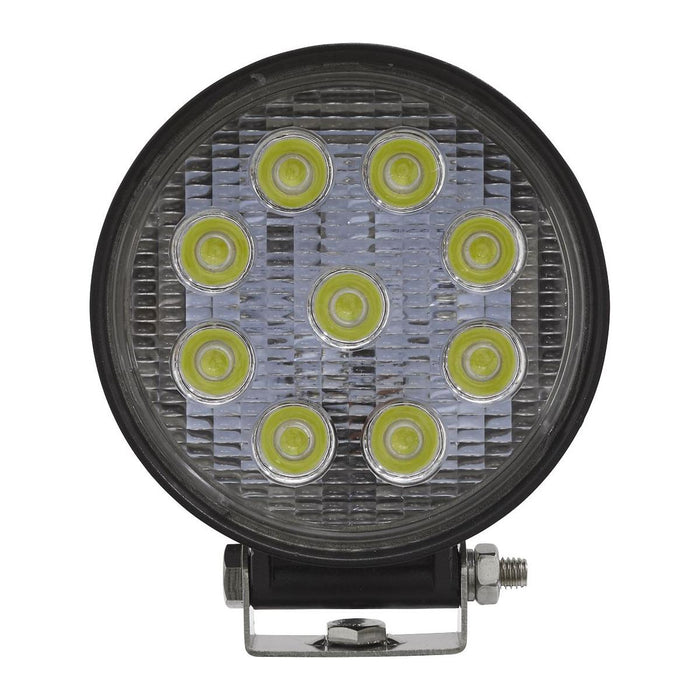 Sealey Round Worklight with Mounting Bracket 27W SMD LED LED3R Sealey - Town Tools 