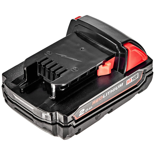 Milwaukee M18B2 M18 2.0Ah Lithium-Ion Battery - Red Milwaukee - Town Tools
