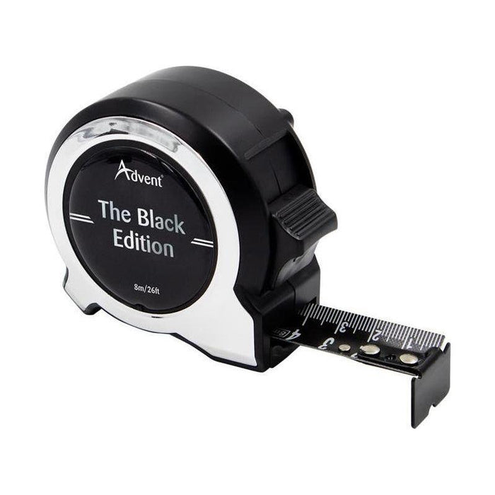 Advent Black Edition Tape 8m/26ft (Width 25mm) Advent - Town Tools