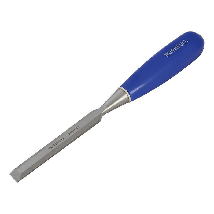 Faithfull Bevel Edge Chisel Blue Grip 13mm (1/2in) Faithfull - Town Tools