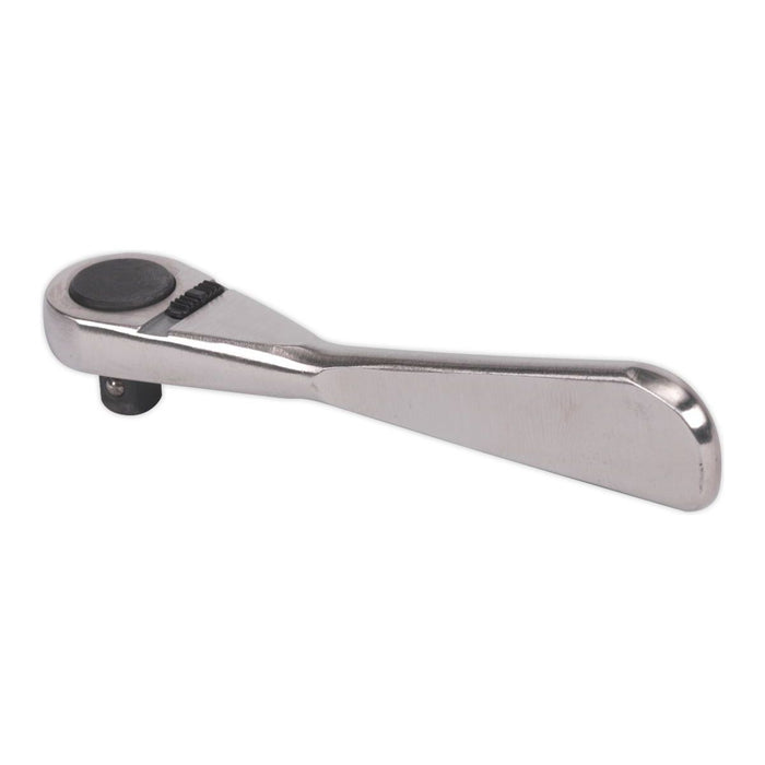 Sealey Ratchet Wrench Micro 1/4"Sq Drive Stainless Steel AK6960 Sealey - Town Tools 