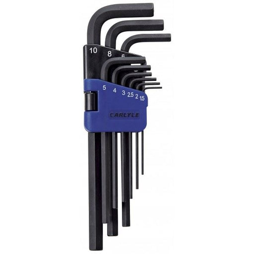 Carlyle Tools Hex Key Set - Long - Metric - image 1